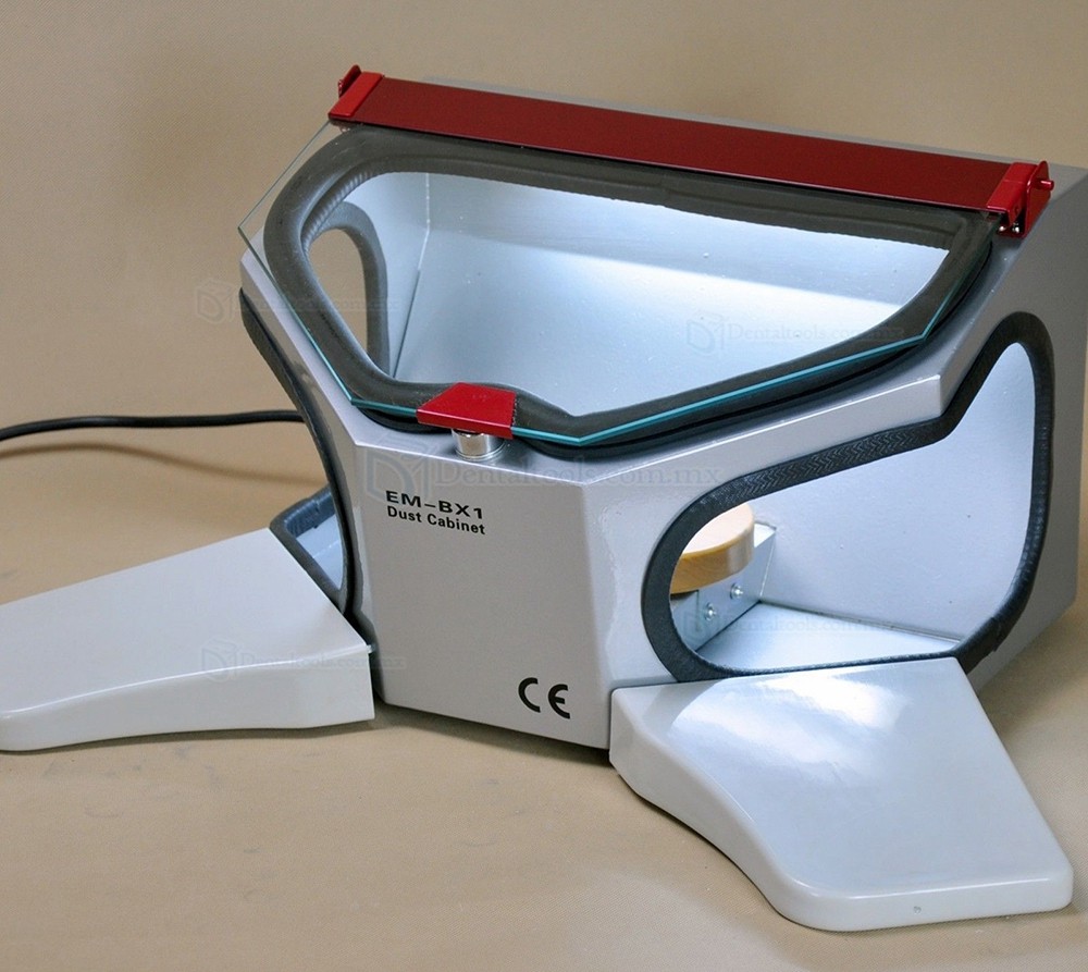 Aixin EM-BX1 Chorro de arena de chorro de arena dental con armario para polvo luz fría